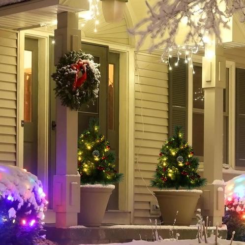 Kerstboom - Mini - Kunstmatig - Groen, Diversen, Kerst, Nieuw, Ophalen of Verzenden