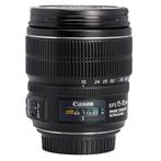 Canon EF-S 15-85mm f/3.5-5.6 IS USM met garantie, Audio, Tv en Foto, Gebruikt, Standaardlens, Zoom, Verzenden
