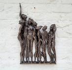 Wanddecoratie - Bronze wall sculpture - Surrealisme, Antiek en Kunst
