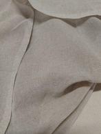 Stupendo tendone grigio in misto lino e poliestere -