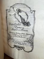William Cullen Bryant, Henry D. Thoreau - Unpublished Poems