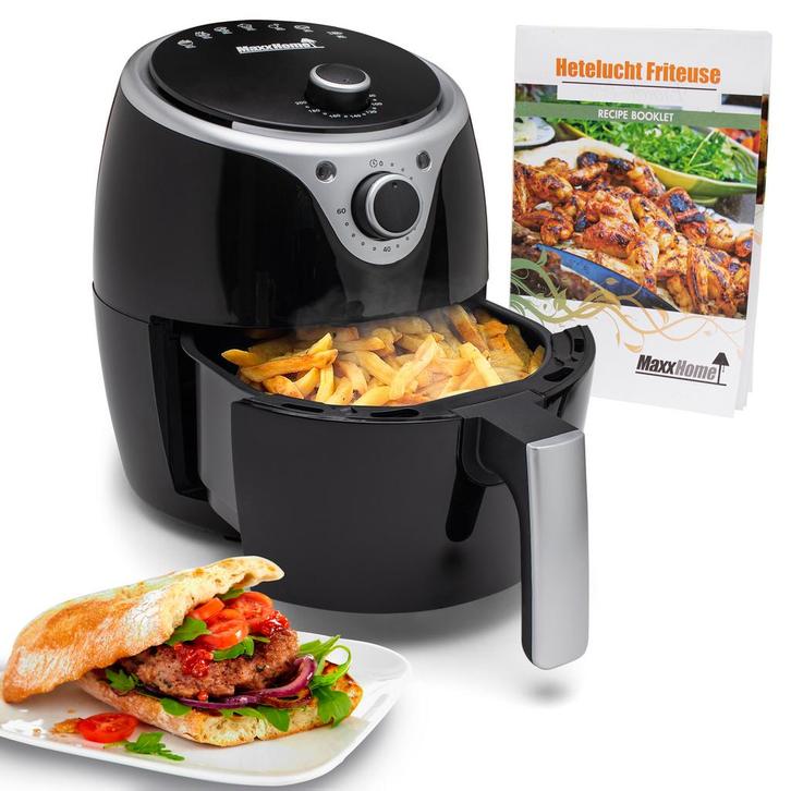 MaxxHome Hetelucht Friteuse - Airfryer Maat L 1400w (Huis), Elektronische apparatuur, Airfryers, Nieuw, Ophalen of Verzenden