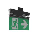 3-Fase rail Noodverlichting Zwart 2 Watt 5700K Inc. plaatjes, Huis en Inrichting, Verzenden, Nieuw, Metaal