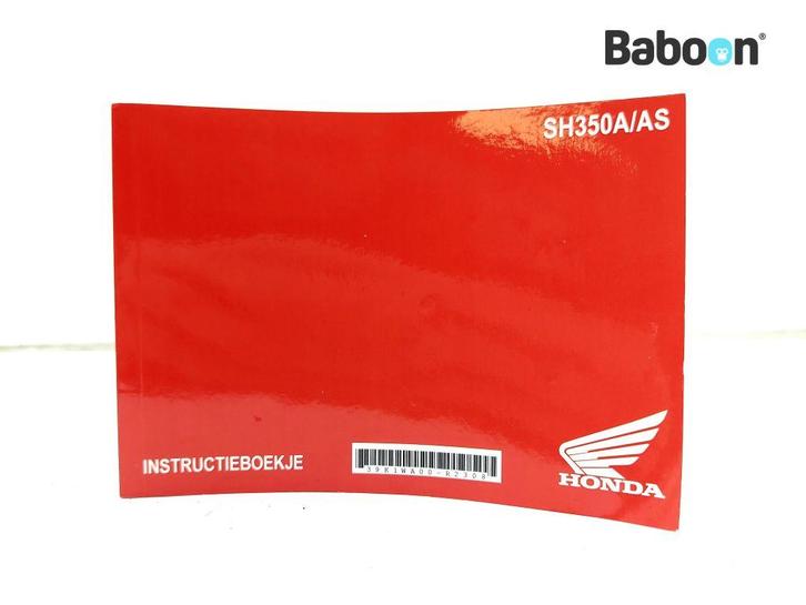 Instructie Boek Honda SH 350 2021, Motoren, Onderdelen | Honda, Gebruikt, Verzenden