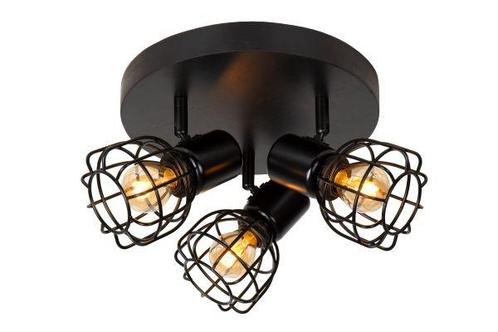 Lucide FILOX - Plafondspot - Ø 25 cm - 3xE14 -, Maison & Meubles, Lampes | Spots, Envoi
