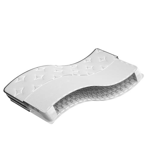 vidaXL Binnenveringmatras middelhard 100x200 cm, Huis en Inrichting, Slaapkamer | Matrassen en Bedbodems, Nieuw, Verzenden