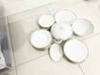 Richard Ginori - Tafelservies (34) - Goud, Porselein - X 10