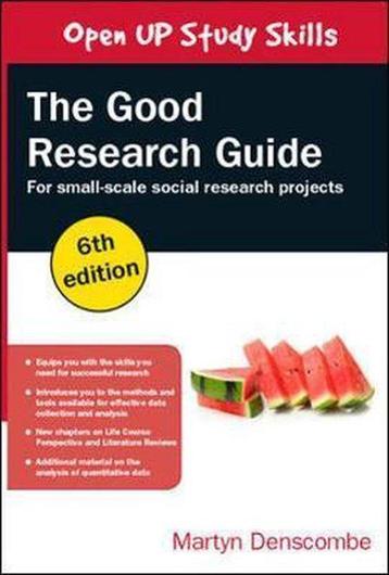 The Good Research Guide: For Small-Scale Social Research, Verzenden, Martyn Denscombe