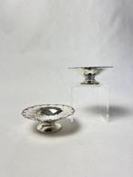 Mappin & Webb - Tazza (2) - compotes - .925 zilver, Antiek en Kunst