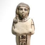 Oude Egypte, Nieuwe rijk Faience Shabti van Khaemwaset, zoon