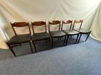 Chaise - Palissandre - Cinq chaises vintage