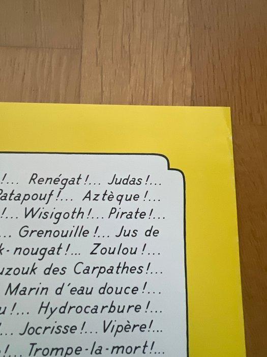 Tintin - 1 Affiche couleur - Les jurons de Haddock - Édition, Livres, BD