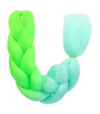 Imitatiehaar - Jumbo Braids 60cm - Hairextensions - Groen, Nieuw