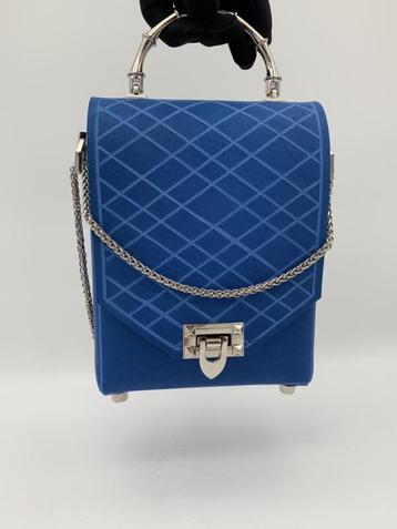 Handtas hemel blauw  messenger hand/cross body bag disponible aux enchères