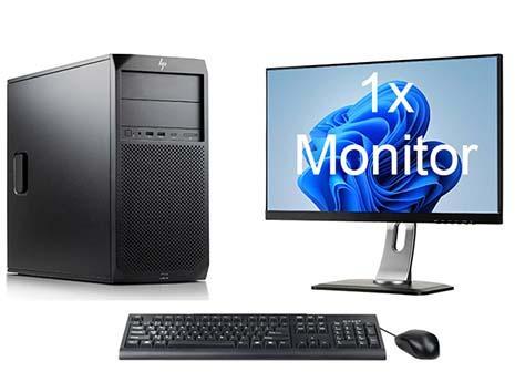 ACTIE: HP Z2 G4 Workstation TWR i7 8e Gen incl. 1 Monitor +, Computers en Software, Desktop Pc's, Ophalen of Verzenden