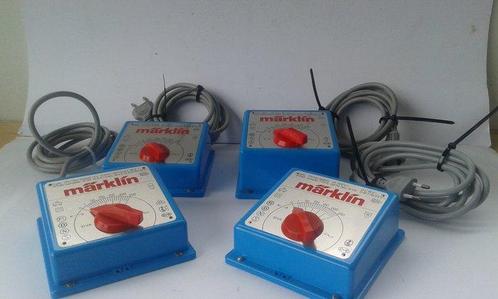 Märklin H0 - 37540/6671 - Accessoires - 4x Transformateur, Hobby & Loisirs créatifs, Trains miniatures | HO