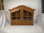 Vitrinekast - Hout, Glas - Massief hout Vitrine