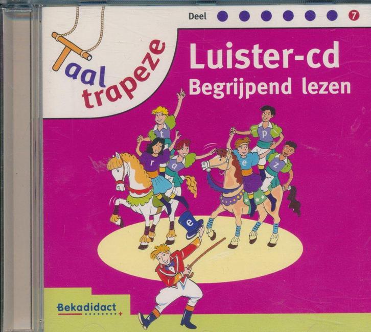 Taaltrapeze luister CD Begrijpend Lezen deel 7, Livres, Livres scolaires, Envoi
