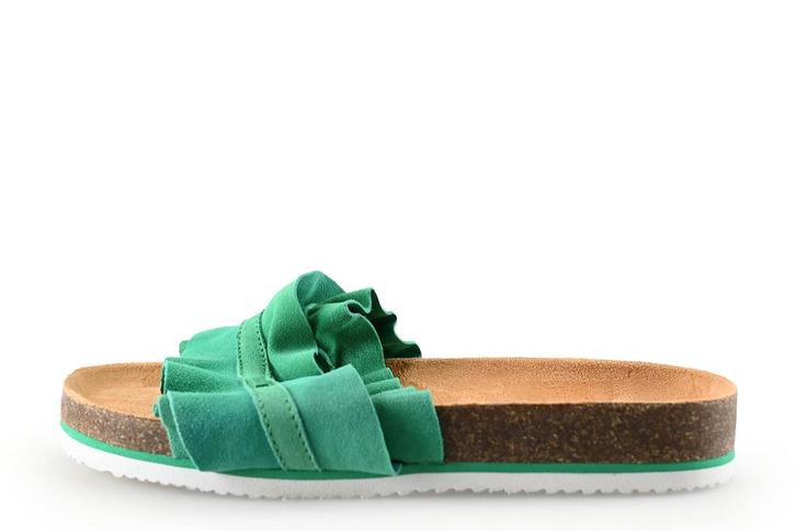 Soliver Muiltjes in maat 38 Groen | 5% extra korting, Kleding | Dames, Schoenen, Groen, Zo goed als nieuw, Verzenden