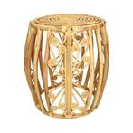 Tabouret - Japandi - Bois, Rotin, Antiek en Kunst