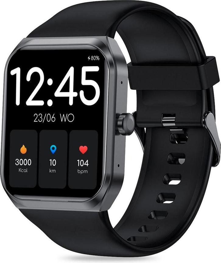 2dekans | FITAGE Smartwatch - Smartwatches - Stappenteller -, Handtassen en Accessoires, Smartwatches, Ophalen of Verzenden
