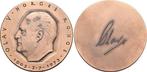 Bronze-medaille 1973 Norwegen Olaf V 1957-1991, Postzegels en Munten, Penningen en Medailles, Verzenden