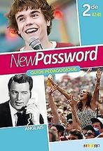 New Password Anglais 2de : Guide pédagogique  Benyaci..., Benyacine, Boucif, Crapy, Sophie, Gelezen, Verzenden