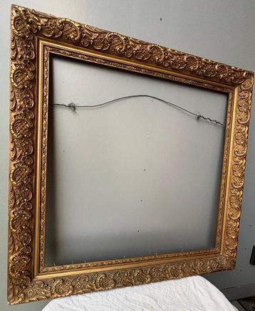 Cadre - Bois - Pour un tableau carré. beschikbaar voor biedingen