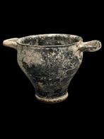 Grec antique mycénien Céramique Skyphos - 10 cm, Verzamelen