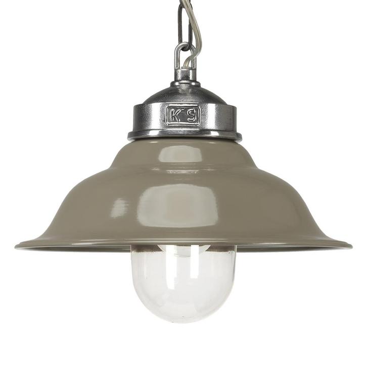 Retro  vintage Porto Fino Taupe Binnenverlichting, Huis en Inrichting, Lampen | Hanglampen, 75 cm of meer, Nieuw, Metaal, Overige materialen