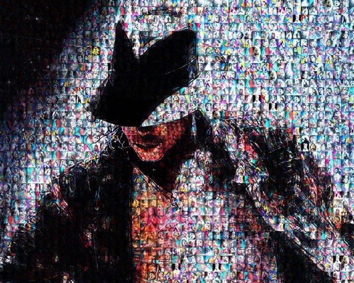 David Law - Echo Waves - The Moonwalker II - Format XL 60x60, Antiek en Kunst, Kunst | Designobjecten