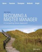 Becoming A Master Manager 6E 9781118582589, Boeken, Verzenden, Gelezen, Lynda S. St. Clair
