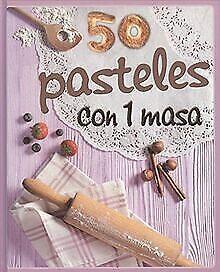 50 Pasteles con 1 masa (Spanish Edition)  Komet ...  Book, Boeken, Overige Boeken, Zo goed als nieuw, Verzenden