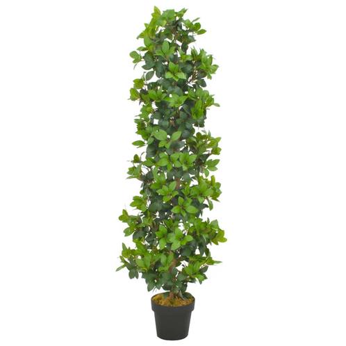 vidaXL Kunstplant met pot laurierboom 150 cm groen, Huis en Inrichting, Woonaccessoires | Kunstplanten en Kunstbloemen, Nieuw