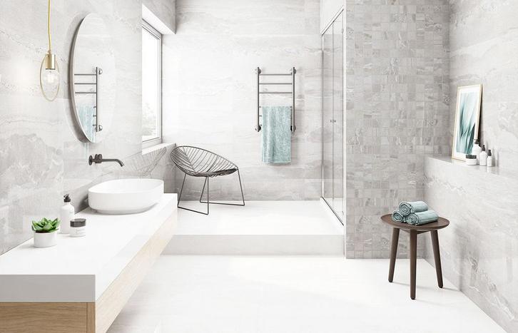 Whitehall Blanco 90x90 LEVIGLASS / Hoogglans Vloertegel en, Doe-het-zelf en Bouw, Tegels, Ophalen of Verzenden