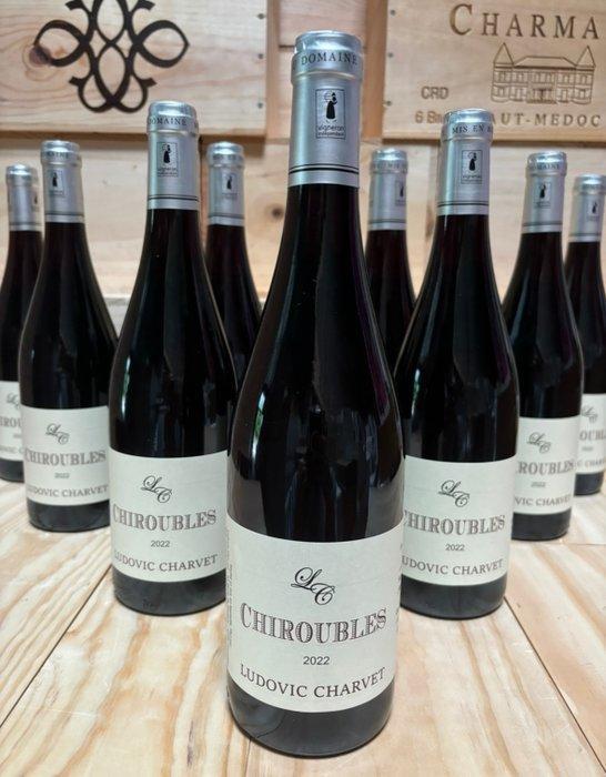 2022 Domaine Ludovic Charvet - Chiroubles - 12 Flessen (0.75, Verzamelen, Wijnen