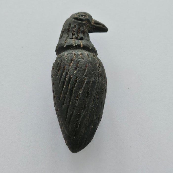 Bactrisch of Sino-Siberisch Black Stone Belangrijk vogelbed, Antiek en Kunst, Antiek | Overige Antiek