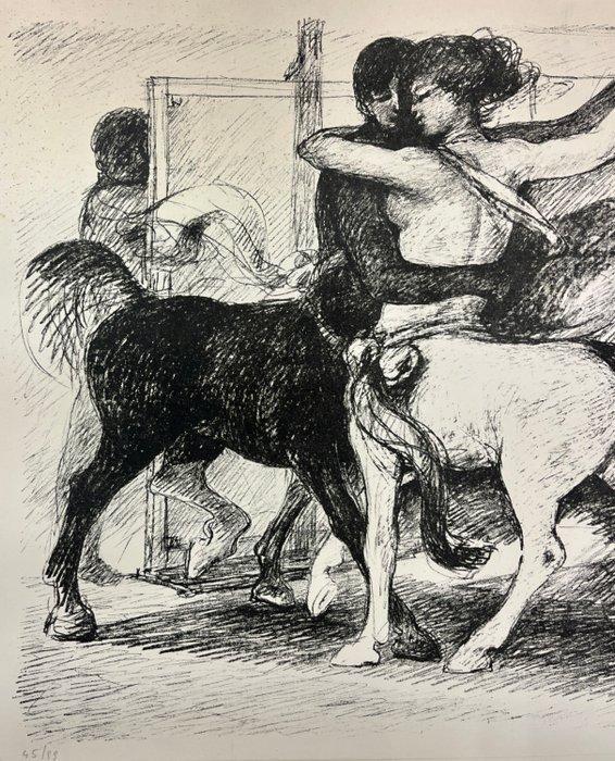 Salvatore Fiume (1915-1997) - Senza titolo, Antiek en Kunst, Antiek | Overige Antiek