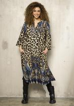 ZHENZI dierenprint jurk SiffS=42-44Maat 42/44 (L), Kleding | Dames, Verzenden, Nieuw, Maat 42/44 (L), Overige kleuren