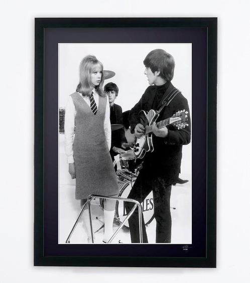 Pattie Boyd, Ringo Starr & George Harrison on the set of A, Cd's en Dvd's, Vinyl Singles