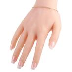 Armband - 14 karaat Roségoud, Armband van 14K roségoud met, Handtassen en Accessoires, Armbanden, Nieuw