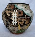Gedecoreerde pot - Emil Chino - Acoma Pueblo - V.S.