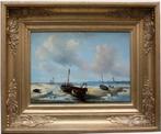 Hendrik van den Helm (1811- 1889) - A pair of Dutch marine, Antiek en Kunst