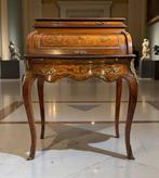 Secrétaire - Verguld brons, Kostbare houtsoorten, Antiek en Kunst