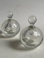 Glasfabriek Leerdam - A.D. Copier - Parfumfles (2) - Glas -, Antiek en Kunst