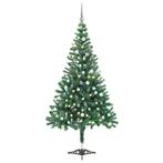 vidaXL Kunstkerstboom met verlichting en kerstballen 230, Diversen, Verzenden, Nieuw