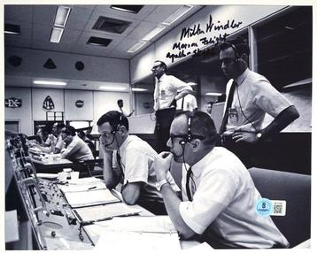 NASA NASA Flight Director - Milton Windler-handtekening,