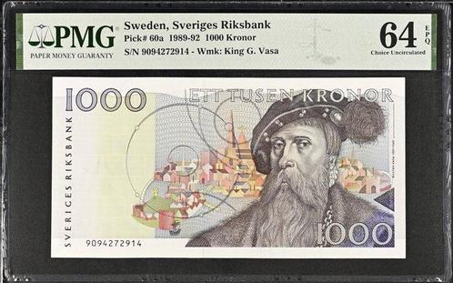 Zweden. - 1000 Kronor 1990 - King Gustav I (Gustav Vasa) -, Postzegels en Munten, Munten | Nederland
