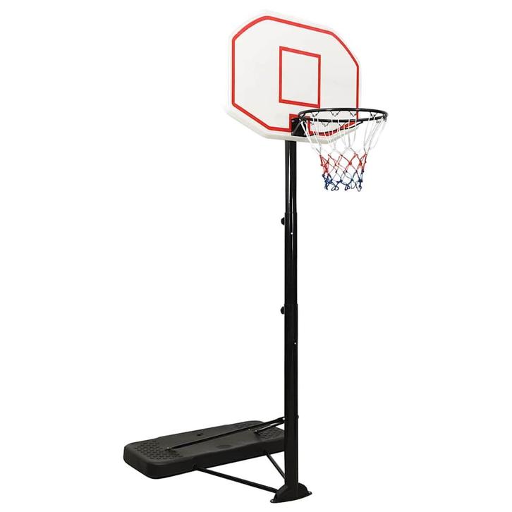 vidaXL Basketbalstandaard 258-363 cm polyetheen wit, Sport en Fitness, Basketbal, Nieuw, Verzenden