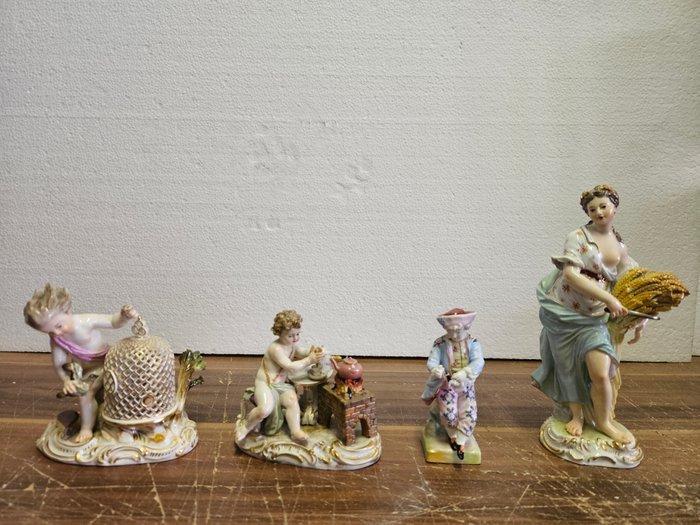 Meissen - Meissen porzellan Figur (4) - Figuur - Figur (4) -, Antiek en Kunst, Antiek | Glaswerk en Kristal